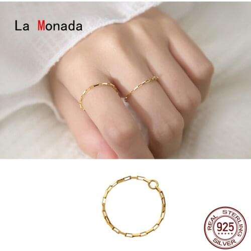 Женские золотые кольца La Monada China At AliExpress