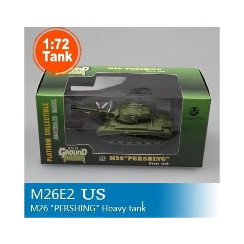 Magic Power Scale Model 1:72 Scale Tank Model US Heavy Tank M26 Pershing Tank Finished Static Tank 36202 Model Collection DIY