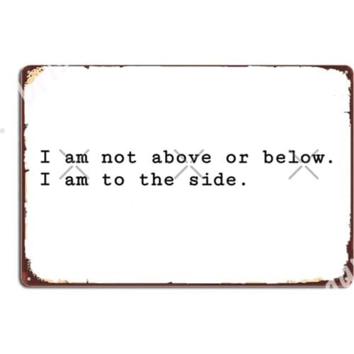 The Mentalist Quote Metal Signs Plates Bar Cave Club Design Tin sign Posters