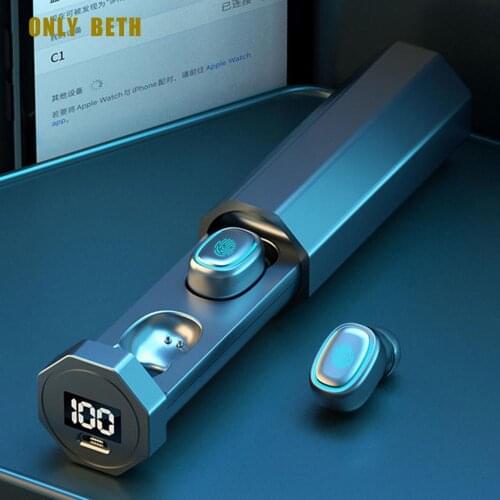 New TWS Binaural Wireless Bluetooth Earphone 5.0 Mini Stereo Wireless earphones Sports Earbuds Portable Mini Headset for Huawei