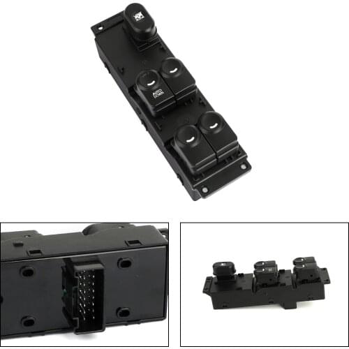 Artudatech 93570 1R101 Power Main Window Switch Fits for Hyundai Accent Solaris 2011 2012 2013 2014 2015 2016 2017 935701R101