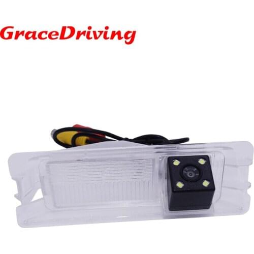 Suitable for Nissan March for Renault Logan for Renault Sandero car rear view system water-proof car parking camera with 4 led