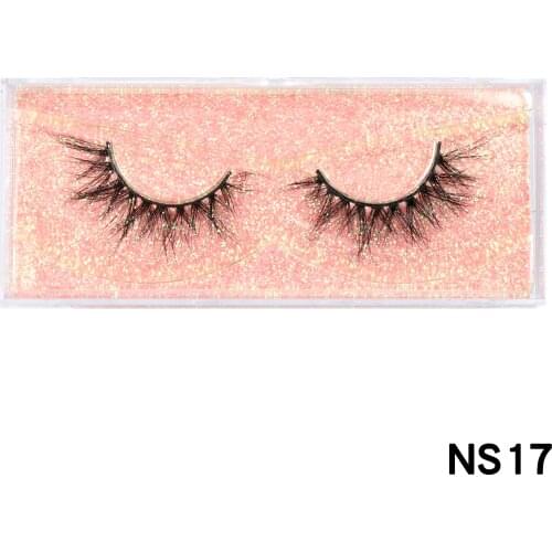 HEYME Eyelashes 10 Pairs/Lot 3D Mink Lashes Dramatic Soft Wispy Volume Handmade False Eyelash Reusable Cross Eyelash Wholesale