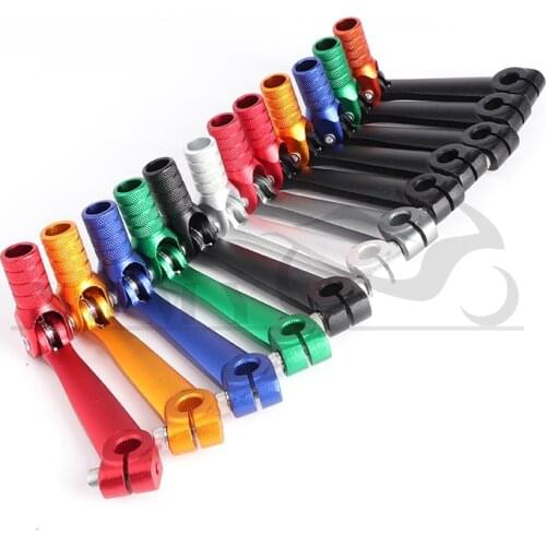 Motorcycle Folding CNC Aluminum Gear Shift Lever Gear Shift Lever Fit For Kayo T2 T4 T4L ATV Dirt Bike Pit Bikes Gear Lever Moto