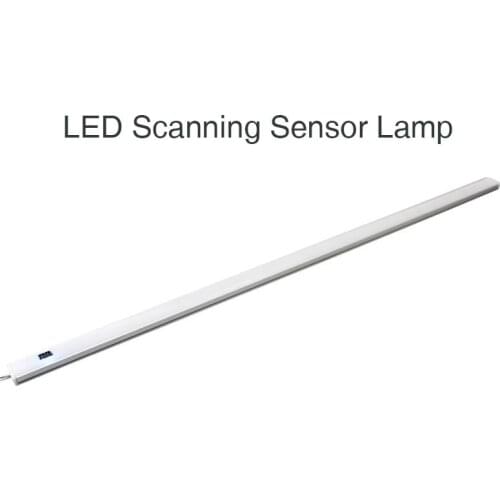 LED Scanning Sensor Lamp 50cm Motion Sweep Sensing Light Night Lamp using for Cabinet Closet Drawer Kitchen Lighting