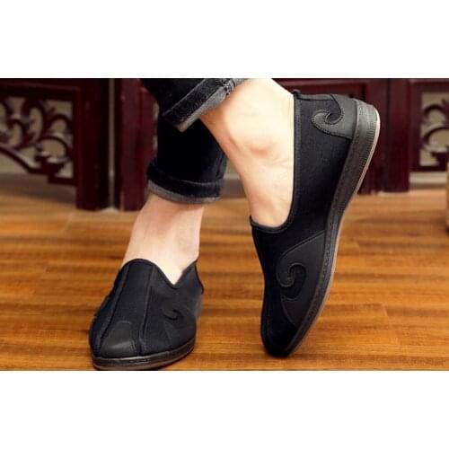 Unisex shaolin monk zen lay taoist shoes martial arts sneaker Kung fu tai chi taiji wushu shoes