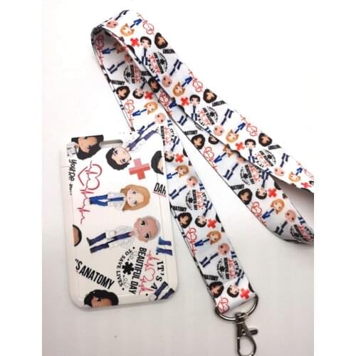 1 pcs Doctor nurse lanyard card Lanyard Key Lanyard Cosplay Badge ID Cards Holders Neck Straps Keychains
