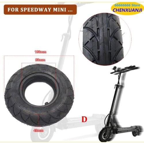 200x50 Solid Tire for Speedtrott GX14 Speedway Mini 3/4 Scooter Front Wheel 8 Inch Tire Explosion-Proof Tire Tubeless Tyre