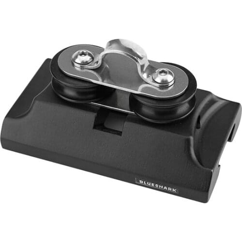 22mm Aluminum Traveler Track Car Marine Sailboat Hardware 100*57.6*25.4mm 1536