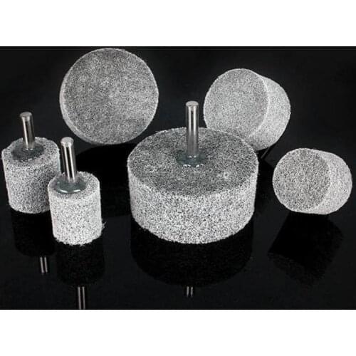 6mm Shank Fiber Nylon Special Mounted Point Grinding Head for Mould Finish Polish Grinder Rotary Tools