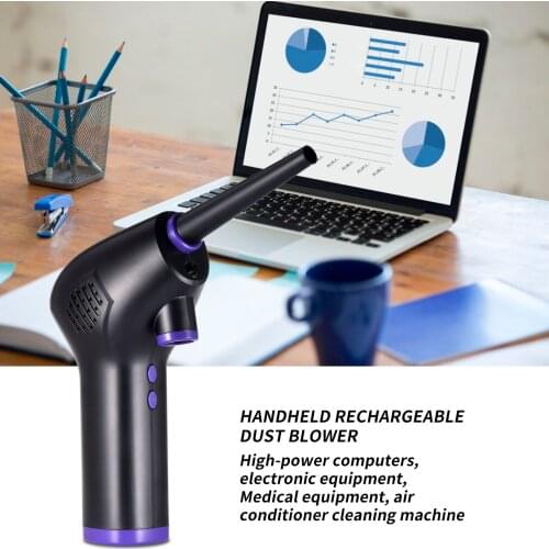 2021 New 15000mAh Rechargeable Keyboard Cleaner Blower Cordless Air Duster Handheld Dust Blower For Computer Air Conditioning