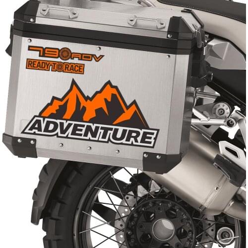 Trunk 790 Travelled Box Panniers Luggage Aluminum Cases Stickers Decal Side Tail Top For KTM 790 ADV Adventure DUKE