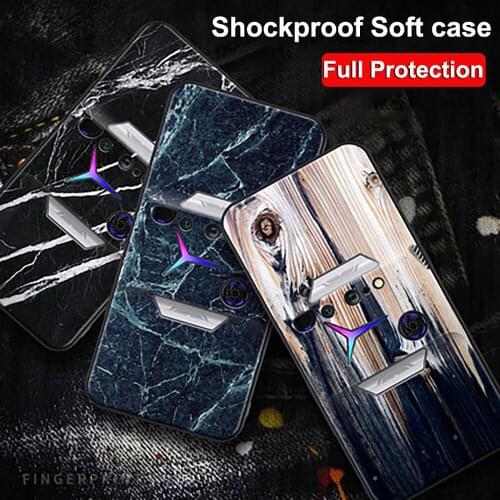 For Lenovo Legion 2 Pro 2Pro 5G case Soft Silicone TPU Game Phone Case For Lenovo Legion Phone Duel 2 2021 Back Cover cases