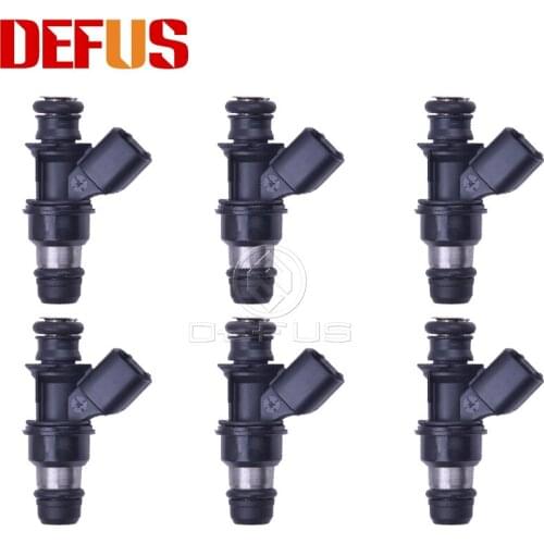 DEFUS New 6PCS OEM 12568155 Fuel Injector For Chevrole Malibu Buick Rendezvous Pontiac 3.5L V6 High Quality Brand New