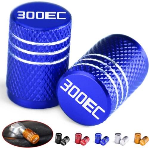 For Gas Gas EC300 Aluminum Alloy Motorcycle Wheel Tire Valve Caps Tyre Rim Stem Covers Airdust Waterproof With Logo EC 300