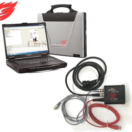 Spare parts catalog STILL STEDS spare parts catalog repair manuals with still interfacec diagnostic cable + cf52 laptop