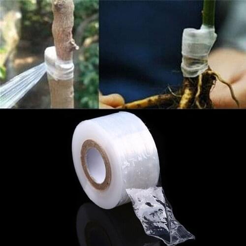 1PC 0.03*100m Grafting Tape Film Self-adhesive Garden Tree Plants Seedlings Grafting Supplies Portable Stretchable Grafting Film