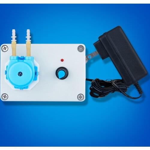 Micro peristaltic pump with adjustable flow rate Mini electric Water pump dosing pump For Chemical Lab