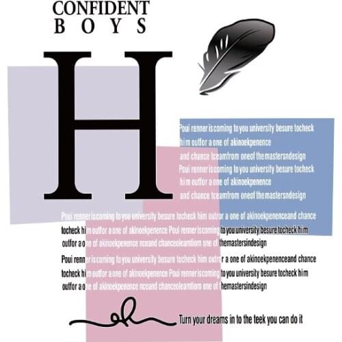 DIY English Proverbs printed on T-shirts Simple and stylish INS style heat transfer stickers Iron On patches for women