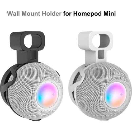 Wall Mount Stand Hanger for HomePod Mini Smart Speaker Outlet Holder Space Saving Bracket Wall Shelf For Homepod OnlyFor US Plug