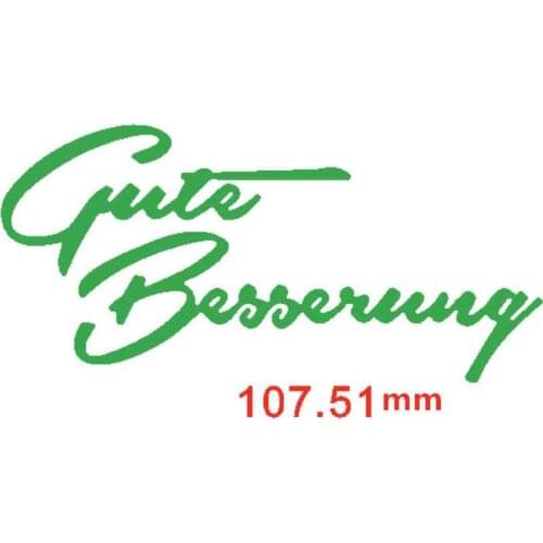 Gute Besserung German Word Die Cuts For Card Making German Word Gute Besserung dies scrapbooking metal cutting dies new 2019