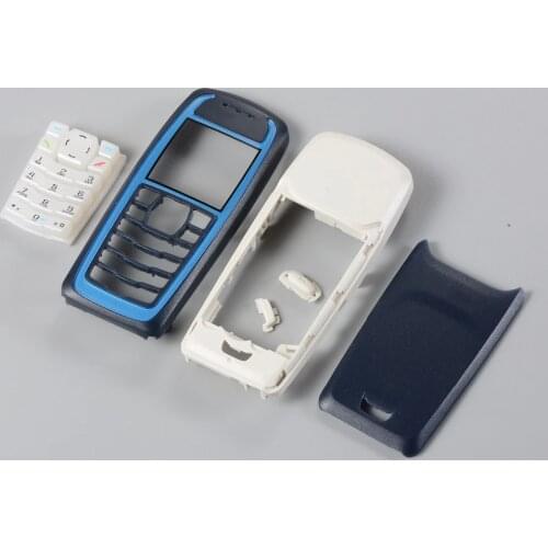New Phone Replacement Parts Housing Case For Nokia 3100 Front faceplate Housing+Middle Frame+English Keypads+battery cover+Tools