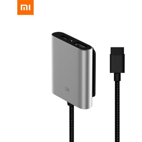 Original Xiaomi Car Charger QC3.0 X2 Dual USB Quick Charge Version Expansion Kit Accessories Mijia MI HOME