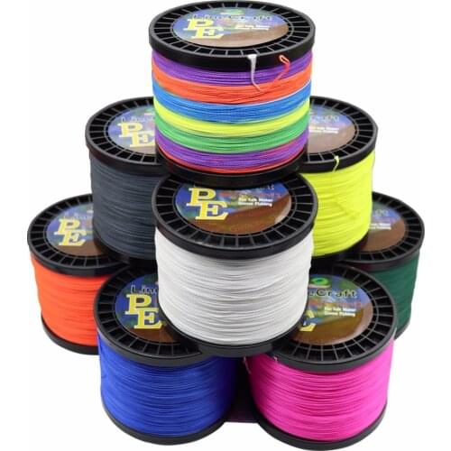 Braided fishing line 1000m Super Power Japanese Multifilament polyethylene PE braid fishing line 10 20 30 40 60 80 100LB