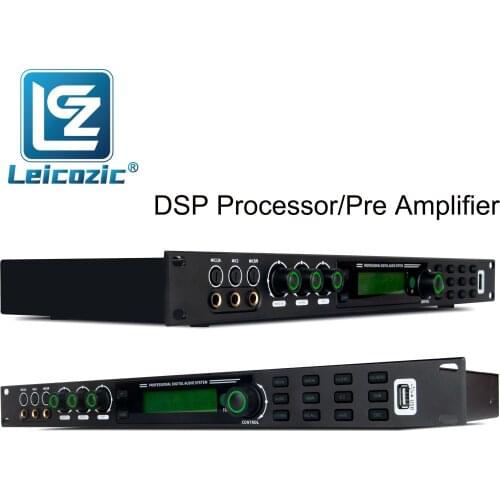Leicozic KX600 Professional Karaoke Digital Effector Audio Processor Software & USB Family Entertaiment Musiccal Instrument
