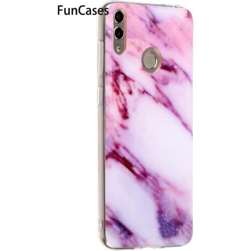 Luxurious Soft TPU Protector For para Huawei Honor 8C Ajax Phone Bag Case Luxury sFor Huawei telefoon Honor 8C Covers Silicon