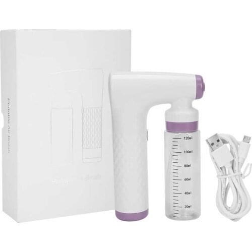 Handheld Airbrush Sunless Tanning Airbrush Household USB Rechargeable Spray Airbrush 120ml