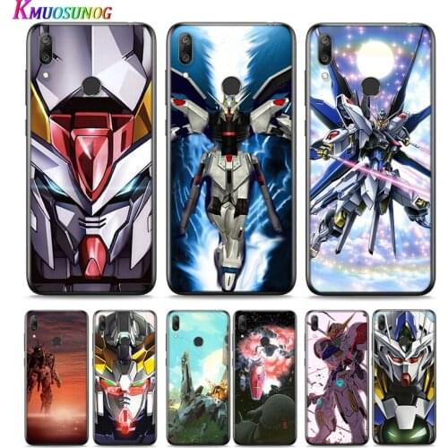 Mobile Suit Gundam Anime For Huawei P Smart 2021 2020 Z S Mate 40 RS 30 20 20X 10 Pro Plus Lite 2019 Silicone Phone Case