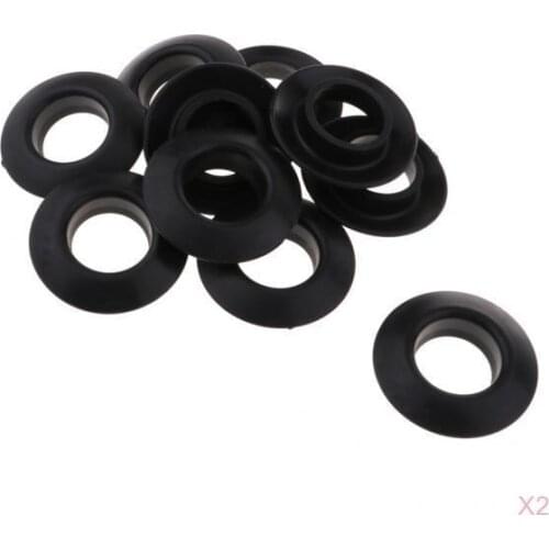 Perfeclan 20pcs Kayak Oar Rings Paddle Accessories Replacement
