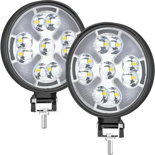 Led light bar 27W Flash light Led bar Square Spotlight Off road LED work light 12V 24V For Back light Truck 4X4 4WD Car SUV ATV