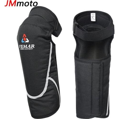 Motorcycle Autumn Winter Warm Kneepad Knight Thickened Cold Protection Protective Gear Riding Anti-fall Knee Pad Equipment Men