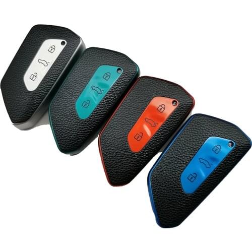 TPU Car Remote Key Case For VW Volkswagen Golf 8 MK8 2020 Skoda Octavia 3 Button Smart Key Shield Car Cover Accessories