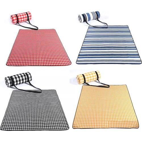 Outdoor Picnic Mat Water-Resistant Portable Beach Mat Folding Camping Mat Moisture-Proof Blanket Hiking Beach Hiking Beach Pad