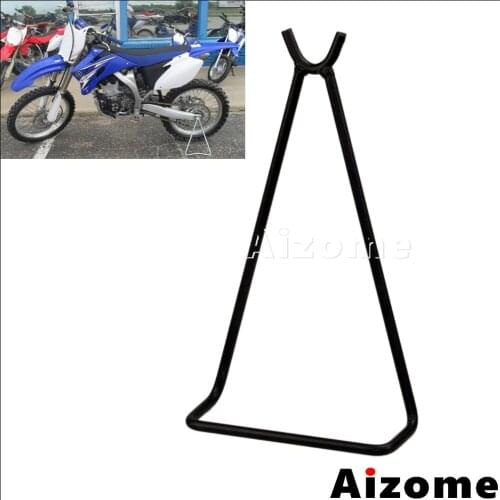 Universal 32.5cm Motorcycle Kickstand Side Stand Dirt Bike Triangle Axle Stand Kickstand For YZ CR RM KX CRF MX Motocross