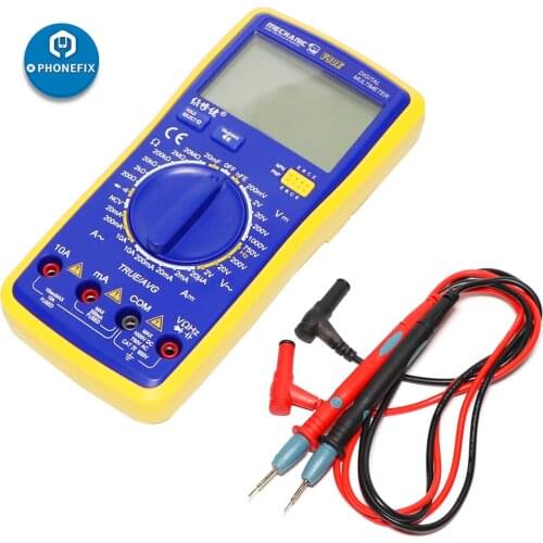 MECHANIC V90E Universal Meter English Speech Broadcast Multimeter Intelligent Automatic Digital Display High Precision Meter