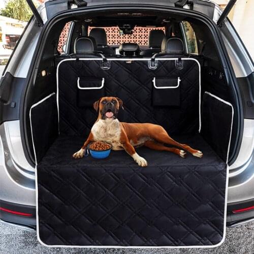 Waterproof back cushion hammock cushion protector, novel dog car seat cover, with pet pocket, travel size 185x103cm