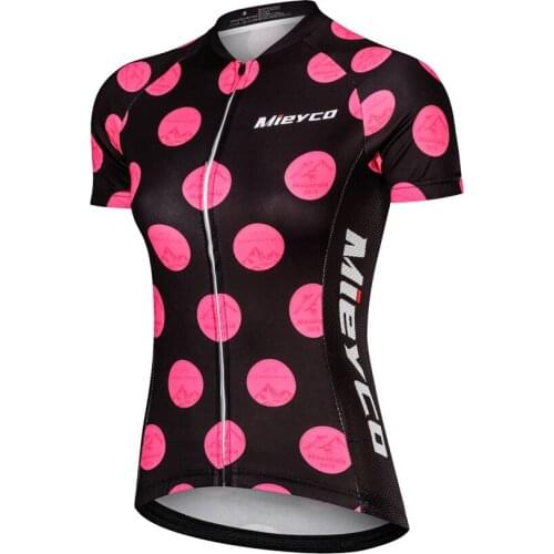Customized Womens girls Summer Short Sleeve Cycling Jersey Bicycle Road MTB bike Shirt Outdoor Sports Ropa ciclismo Clothing