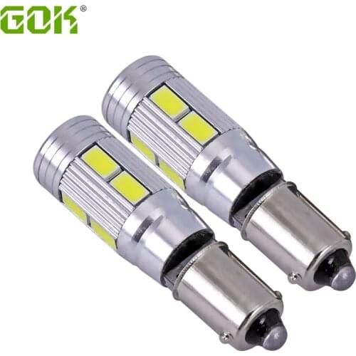 1pcs/lot Free shipping Car Auto LED BA9S bulb T4W led W5W Canbus ba9s 10smd 5630 5730 LED Light Bulb No error car led light