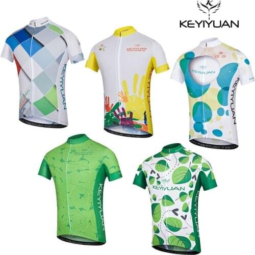 2018 keyiyuan styles Quick Dry Cycling Jersey Summer Men Mtb Bicycle Short Clothing Ropa Bicicleta Maillot Ciclismo Bike Clothes