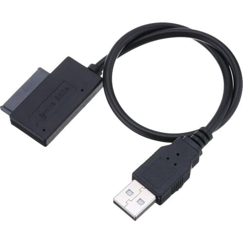 480Mbps High Speed SATA to USB 2.0 Converter Cable Lightweight Portable Laptop Hard Disk Drive Adapter