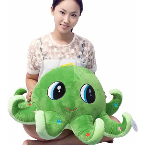 Dorimytrader 80cm X 30cm Animal Octopus Toy Giant Stuffed Soft Plush Sea Cartoon Doll Gift 4 Colors Free Shipping DY60945
