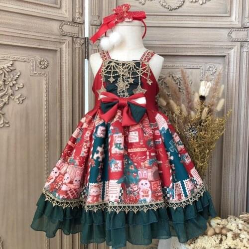 Spanish Baby Dress Girls Lolita Princess Vestidos Children Birthday Christmas Party Ball Gown Kids Spain Boutique Bear Dreeses