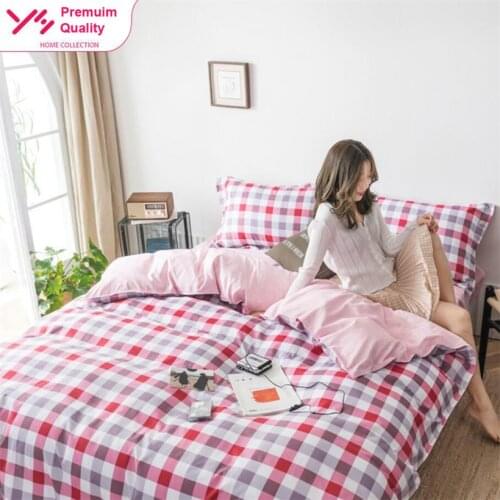 18 Style Home Textile Nordic Strawberry Cartoon Bedding Set Cute Soft Duvet Cover Sets Quilt Cover Bed Linen Sheet Bedclothes