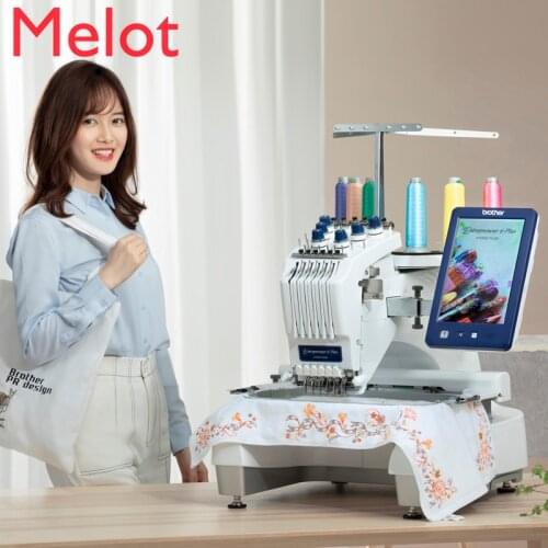 Brother brother brand commercial 6-pin computerized embroidery machine pr670e embroidery machine single head embroidery into