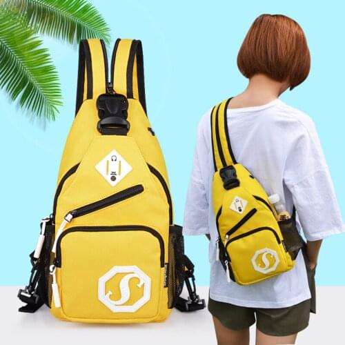 Multifunctional Crossbody Bags Women Casual Messenger Bag Small Brand Designer Teenagers Girls Boys Double Straps Shoulder Bag