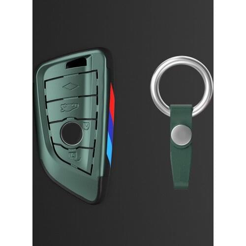 New PC Car Key Case Cover For BMW X1 X3 X5 X6 1 2 5 7 F15 F16 E53 E70 E39 F10 F30 G30 Fob Shell Protecor